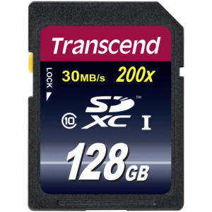 Κάρτα Μνήμης Transcend SDXC 128GB Class 10