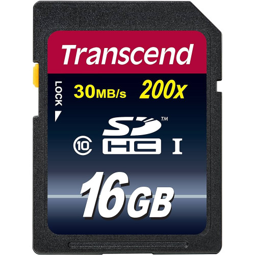 Κάρτα Μνήμης Transcend SDHC 16GB Class 10