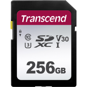 Κάρτα Μνήμης Transcend SDXC 300S 256GB Class 10 UHS-I U3 V30