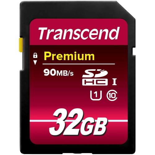 Κάρτα Μνήμης Transcend SDHC 32GB Class 10 UHS-I 400x Premium