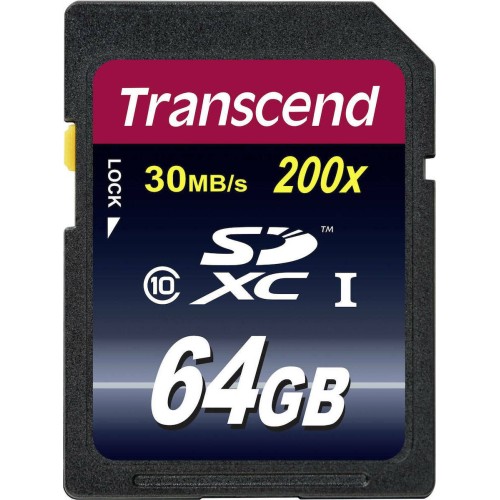 Κάρτα Μνήμης Transcend SDXC 64GB Class 10